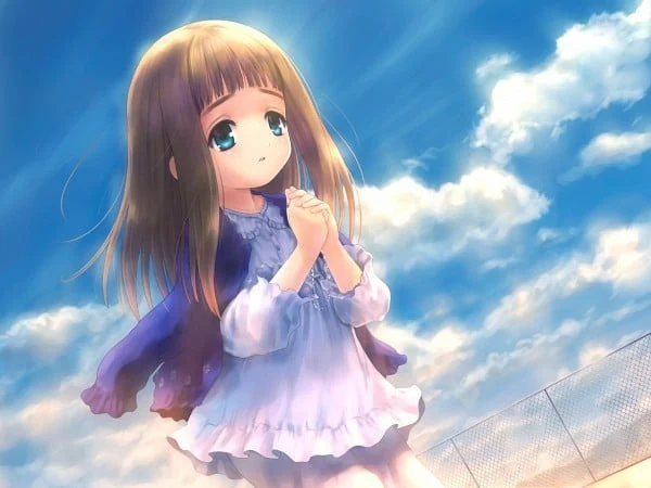 小女孩的角色图片