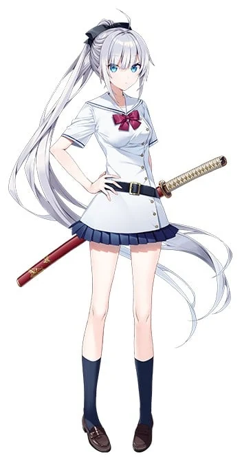 神秘少女的角色图片