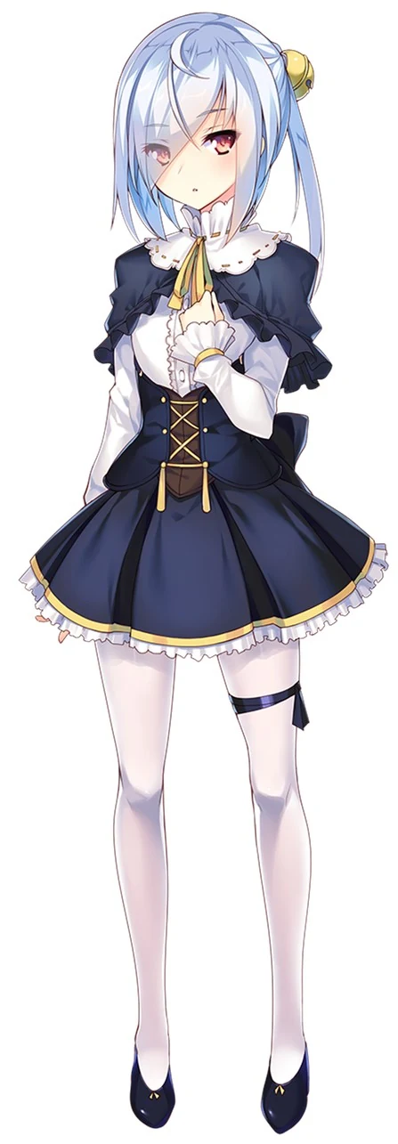 神秘少女的角色图片